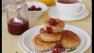 Рецепт Оладий на ряженке без яиц