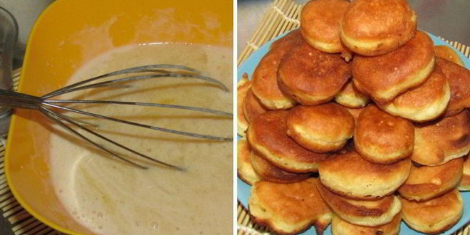 Рецепт оладий на ряженке