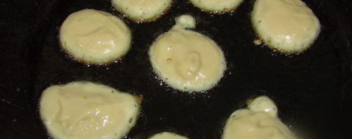 Шаг 2: оладий на ряженке