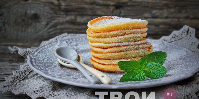 Рецепт оладий на сметане