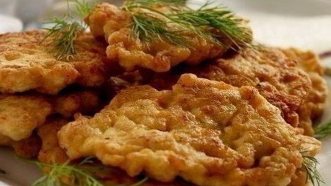 Рецепт Оладий Растрепки из куриной грудки