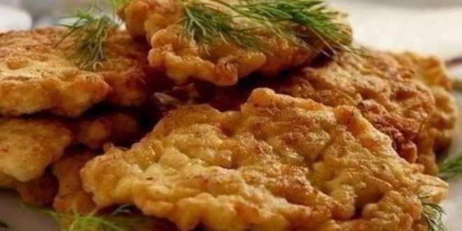 Рецепт оладий растрепки из куриной грудки