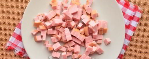 Шаг 2: оладий с колбасой на кефире