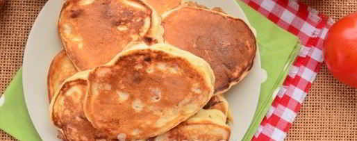 Шаг 11: оладий с колбасой на кефире