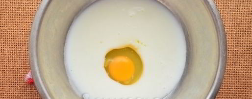 Шаг 3: оладий с колбасой на кефире