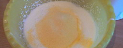 Шаг 3: оладий с кукурузной мукой и творогом