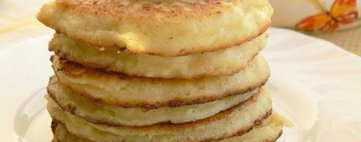 Шаг 5: оладий с кукурузной мукой и творогом