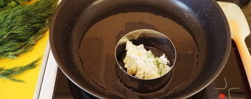 Шаг 5: оладий с кукурузой и горошком