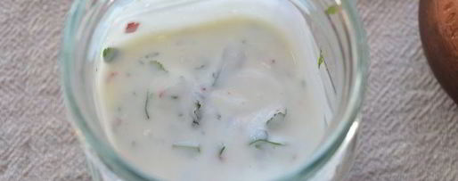 Шаг 5: оладий с кукурузой и соусом из натурального йогурта