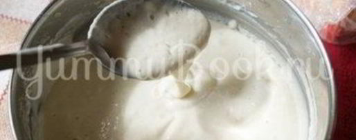 Шаг 2: оладий с яблоком