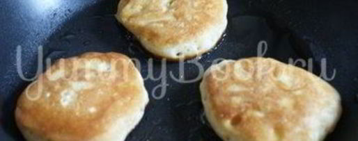 Шаг 6: оладий с яблоком