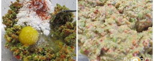 Шаг 2: овощных оладий с йогуртовым соусом