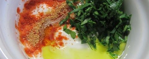 Шаг 3: овощных оладий с йогуртовым соусом