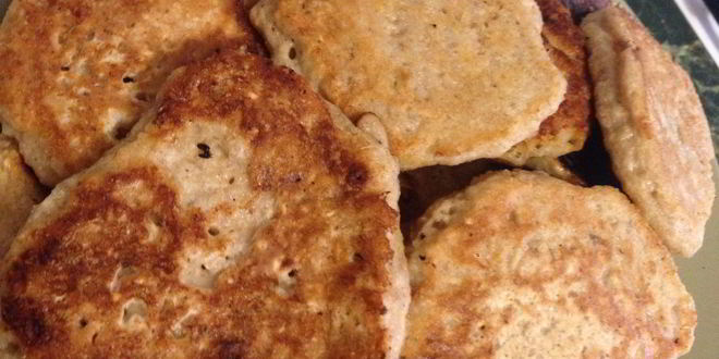 Рецепт овсяных оладий на кефире