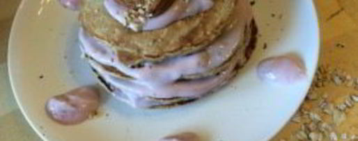 Шаг 6: овсяных оладий на ряженке