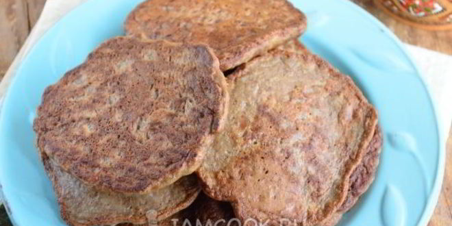 Рецепт печеночных оладий с рисом рыжики