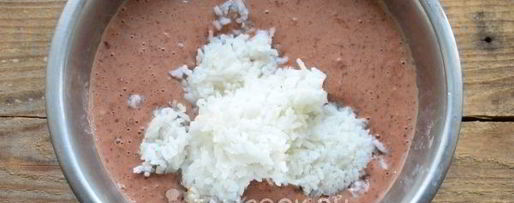 Шаг 5: печеночных оладий с рисом рыжики