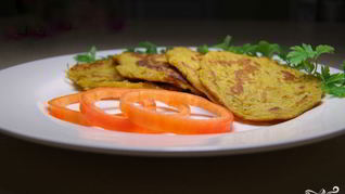 Рецепт Постных оладий из тыквы