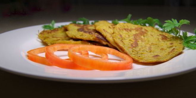 Рецепт постных оладий из тыквы