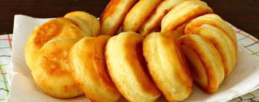 Шаг 12: пышных оладий на кефире с разрыхлителем