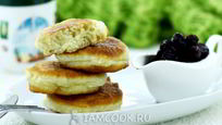 Рецепт Пышных оладий на кефире