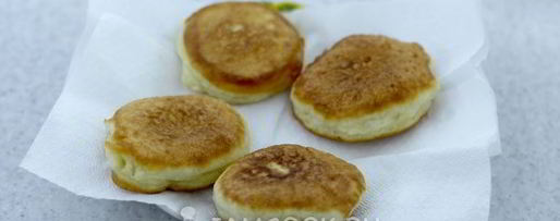 Шаг 7: пышных оладий на кефире