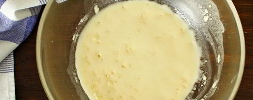 Шаг 5: пышных оладий на простокваше на дрожжах