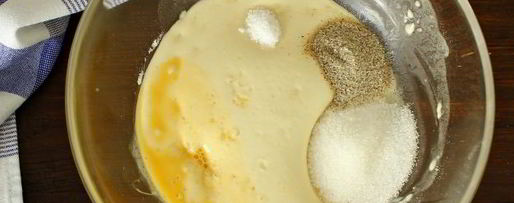 Шаг 6: пышных оладий на простокваше на дрожжах