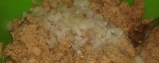 Шаг 1: рыбных оладушек