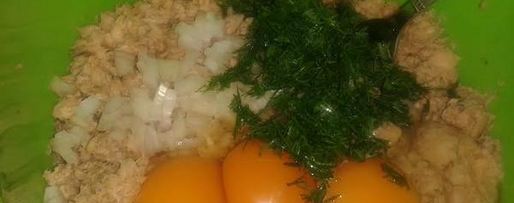 Шаг 3: рыбных оладушек