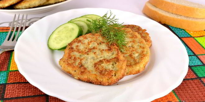 Рецепт рыбных оладий с творогом