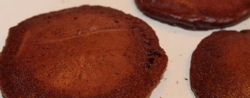 Шаг 4: шоколадных оладий