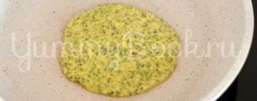 Шаг 4: шпинатных оладий