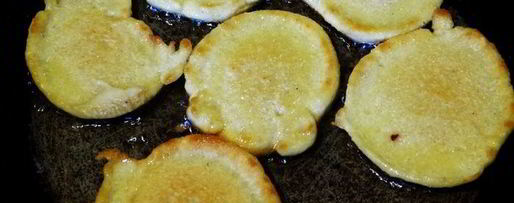 Шаг 9: тонких кукурузных блинчиков с куркумой