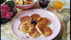 Рецепт Творожных оладий на молоке