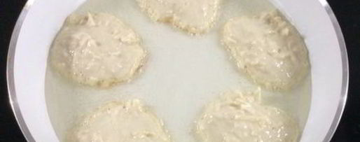 Шаг 7: творожных оладий с яблоками