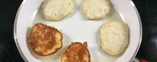 Шаг 8: творожных оладий с яблоками