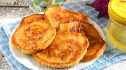 Рецепт Тыквенных оладий с яблоками