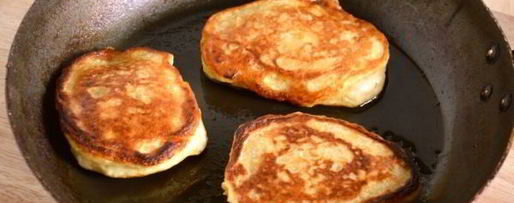 Шаг 7: тыквенных оладий с яблоками