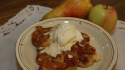 Рецепт Яблочно-грушевых оладьи