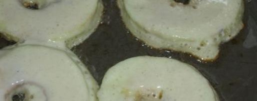 Шаг 5: яблочных оладий с корицей