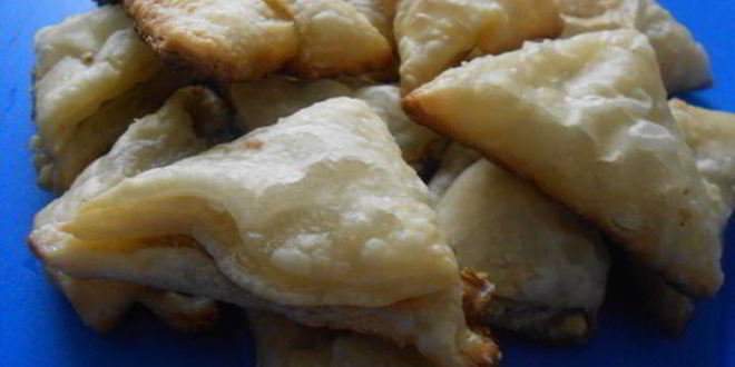 Рецепт ореховых слоек