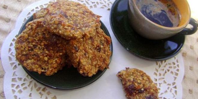 Рецепт бананова-овсяного печенья с финиками