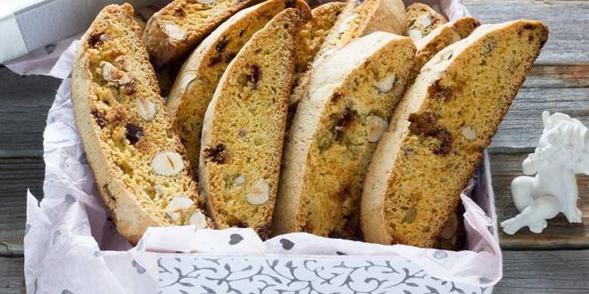 Рецепт бискотти с фундуком и шоколадом