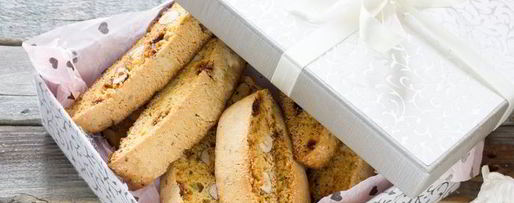 Шаг 6: бискотти с фундуком и шоколадом