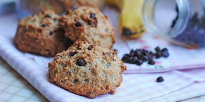 Рецепт домашнего овсяного печенья с бананом и шоколадом
