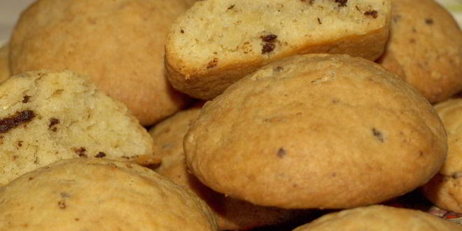 Рецепт имбирно-творожного печенье с шоколадной крошкой