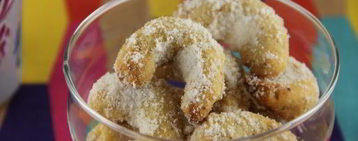 Шаг 9: кокосово-ванильных рогалики