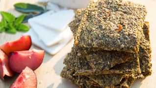 Рецепт Крекеров с семенами