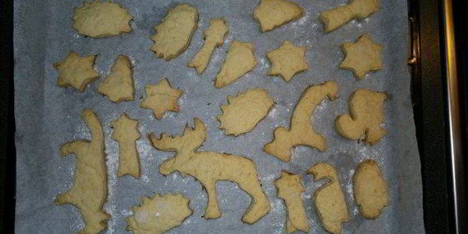 Рецепт лимонного печенья